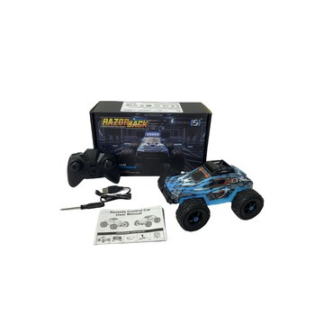 Auto na radio na dużych kołach