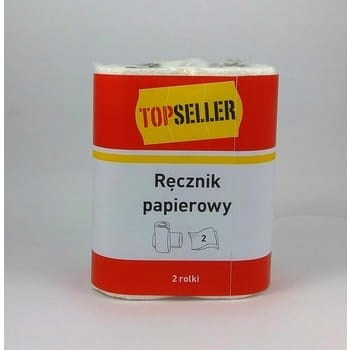 TOPSELLER Ręcznik papierowy  2 rolki 2- warstwowy