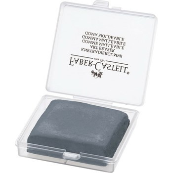Gumka faber-castell artystyczna chlebowa szara w etui plastikowym