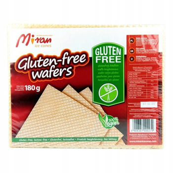 Miran Wafel / Wafle suche tortowe bezglutenowe 180g