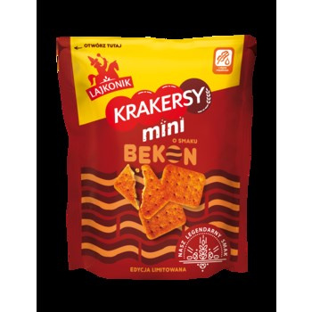 LAJ KRAKERSY MINI BEKON 100G