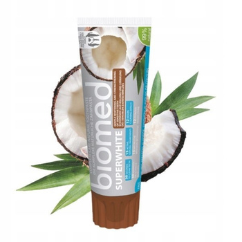 BIOMED SUPER WHITE NATURALNA PASTA WYBIELAJĄCA 100 G