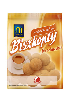 Mamut Biszkopty wrocławskie bez dodatku cukrów 100 g