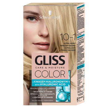 Schwarzkopfgliss Color Farba do włosów ultra jasny perłowy blond 10-1