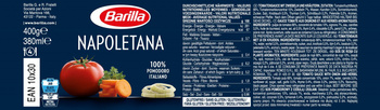 Barilla Napoletana Sos do makaronu pomidorowy z cebulą i ziołami 400 g