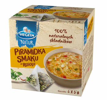 Vegeta Natur Piramidka smaku do rosołu 30 g (6 x 5 g)