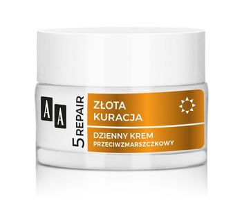 AA Technologia Wieku 5Repair 60+ Złota Kuracja krem na dzień przeciwzmarszczkowy 50 ml