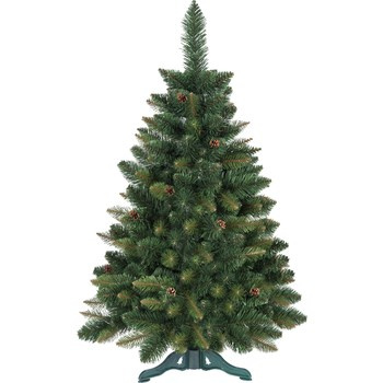 Choinka sosna naturalna z szyszkami eksklusive 120 cm