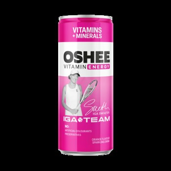 Oshee Vitamin Energy Napój gazowany o smaku pomarańczowym 250 ml