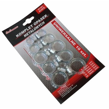 Komplet opasek metalowych - 10 szt.