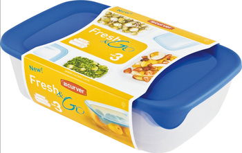 Komplet pojemników FRESH&GO