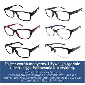 SILVER coll. okulary do czytania