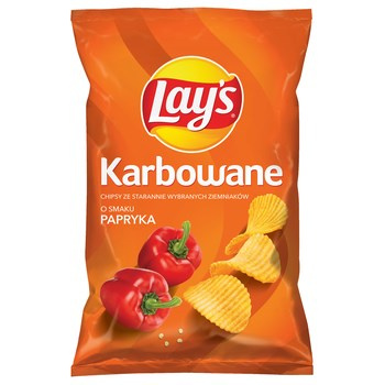 LAYS KARBOWANE PAPRYKA 120G