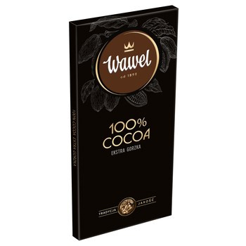 WAWEL CZEKOLAD GORZKA 100% 80G