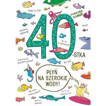 Karnet A5. 40 urodziny