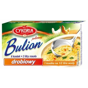 Cykoria Bulion o smaku drobiowym 60 g (6 x 10 g)