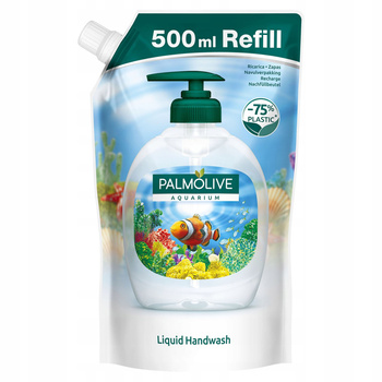 Palmolive Aquarium Delikatne mydło w płynie do rąk dla dzieci, zapas 500 ml