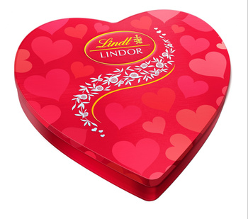 Lindt Lindor Praliny z czekolady mlecznej z nadzieniem 187 g