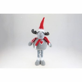 EM&EM Figurka tekstylna renifer teleskop