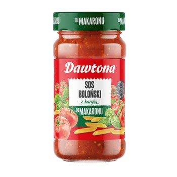 Dawtona Sos boloński z bazylią do makaronu 550 g