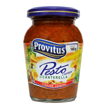 Pesto z kurkami  160g Provitus