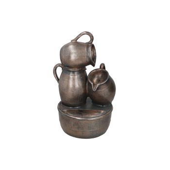 EM&EM Fontanna ogrodowa z LED 28,5x16x47 cm