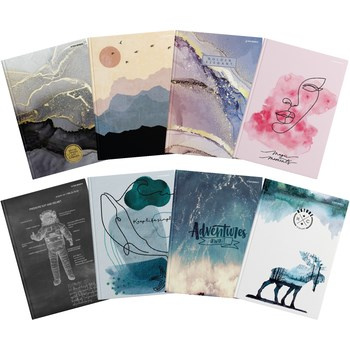 Brulion Megamix A5 96k linia z marginesem TOP 2000