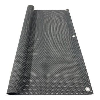 Osłona balkonowa w rolce 0,9x3m szara Mirpol