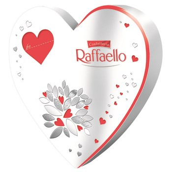 Raffaello Chrupiący wafelek z kokosem i całym migdałem w środku 140 g