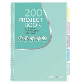 Kołobrulion B5 Coolpack pastel green, 200 stron, kratka