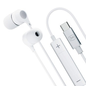Przewodowe słuchawki 3mk Wired Earphones USB-C
