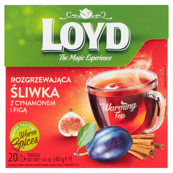 Loyd Herbatka Rozgrzewająca Śliwka & Cynamon