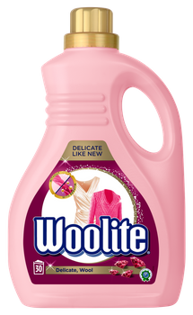 Woolite Płyn do prania delikatne tkaniny i wełna 1,8 l (30 prań)