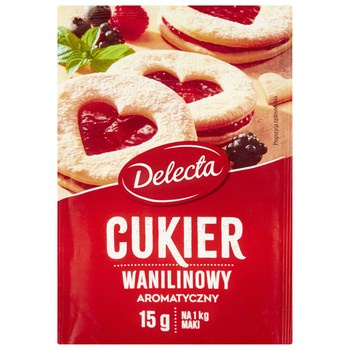 Delecta Cukier wanilinowy 15 g