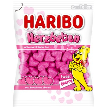 HARIBO PIANKI HERZBEBEN 160G