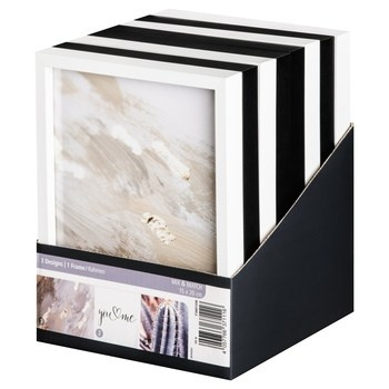 Ramka Hama 193031 Mix&Match 1 szt. 15x20 biało-czarna