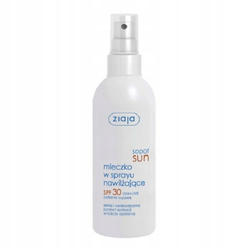 Ziaja Sopot Sun Mleczko w sprayu nawilżające SPF 30 170 ml