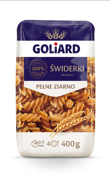 Goliard makaron świderek pełne ziarno 400 g