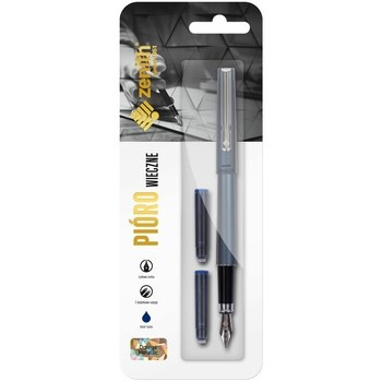 Pióro wieczne Zenith Omega Metallic + 2 naboje atramentowe - blister