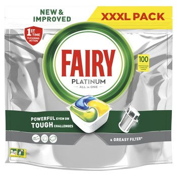 Fairy Platinum All In One YELLOW 100szt