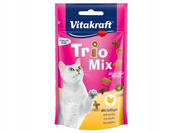 Vitakraft TRIO MIX drób 60g przysmak dla kota