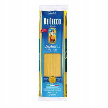 De Cecco Spaghetti No 12 Makaron z pszenicy durum 500 g