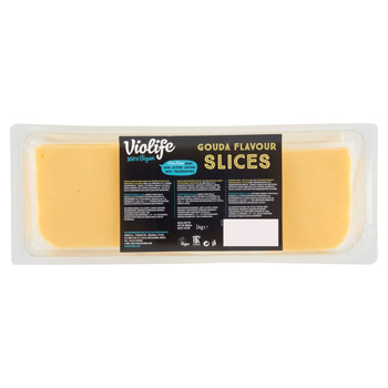 Violife Produkt na bazie oleju kokosowego plastry o smaku gouda 1 kg