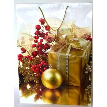 Torebka ozdobna XXL gwiazdka