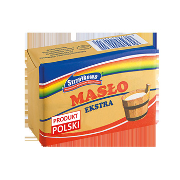 Strzałkowo Masło Ekstra 82% wyborowe 250g