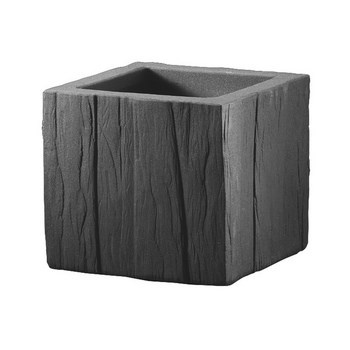 Doniczka plastikowa WOOD