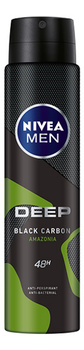 Nivea MEN Deep Amazonia Antyperspirant Spray 250 ml