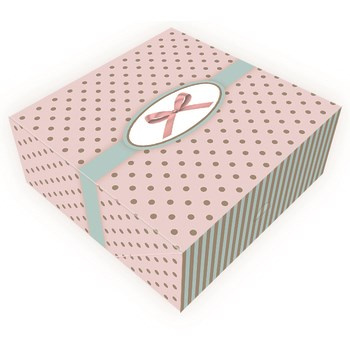 Pudełko na ciasto 230x230x105mm 5 szt.