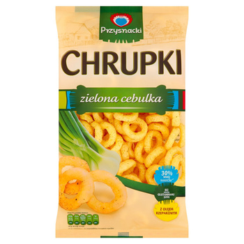Przysnacki Chrupki o smaku zielona cebulka 150 g