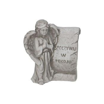 EM&EM Figura cementowa Anioł 16x9,5x19cm